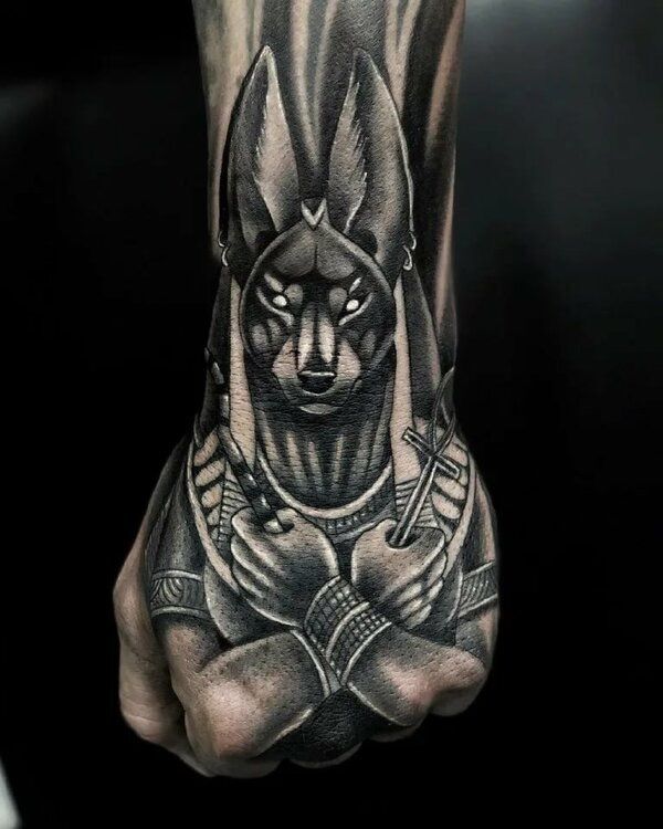 hình xăm thần anubis đáng kính hình xăm thần anubis đáng kính
