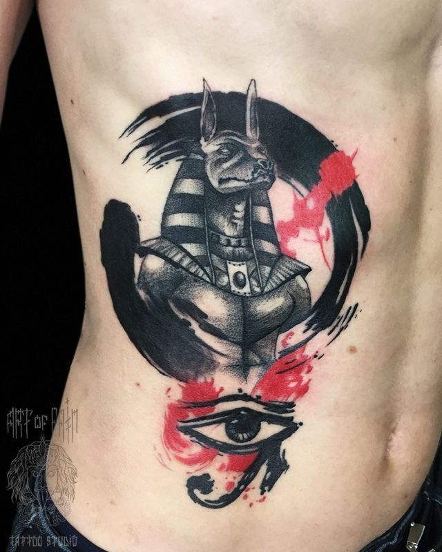 hình xăm thần anubis siêu đẹp hình xăm thần anubis siêu đẹp