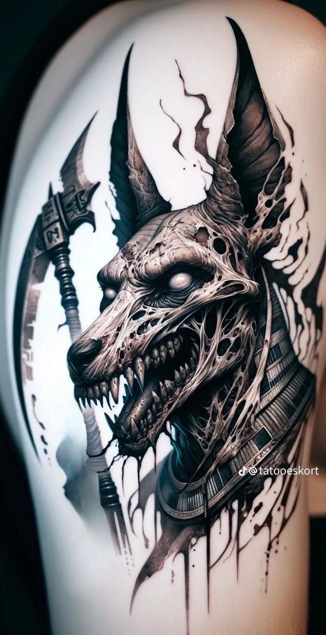 tattoo anubis cực chất tattoo anubis cực chất