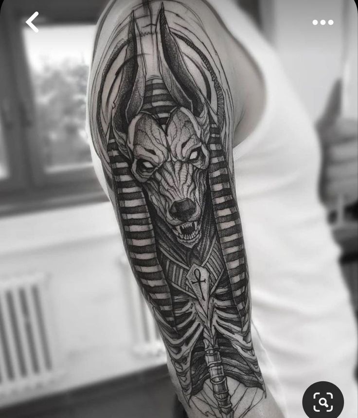 tattoo anubis đầy quyền uy tattoo anubis đầy quyền uy
