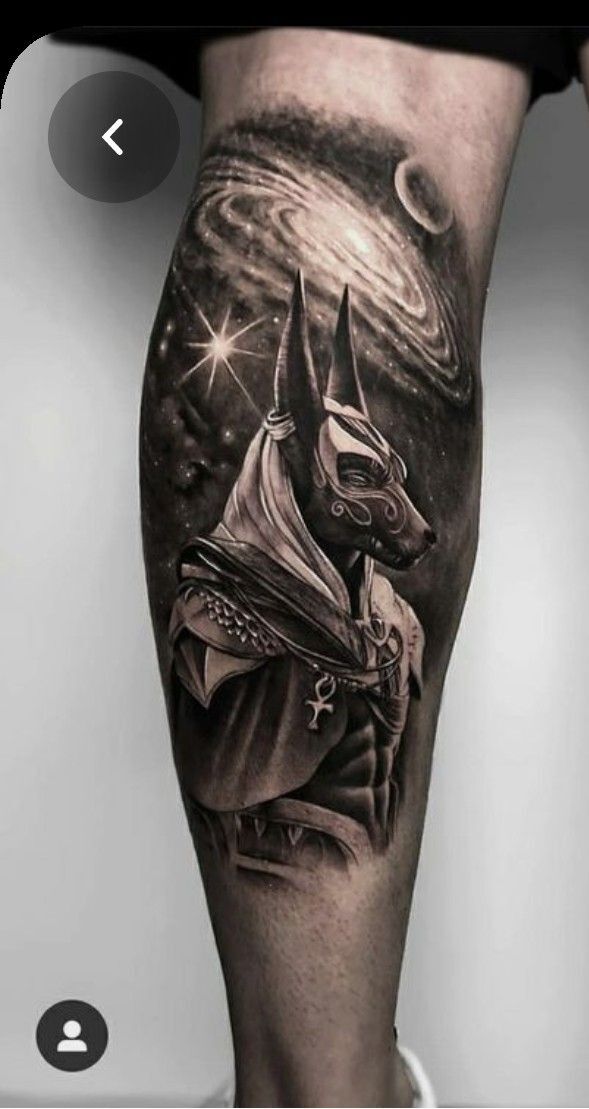 tattoo anubis dưới ánh trắng tattoo anubis dưới ánh trắng