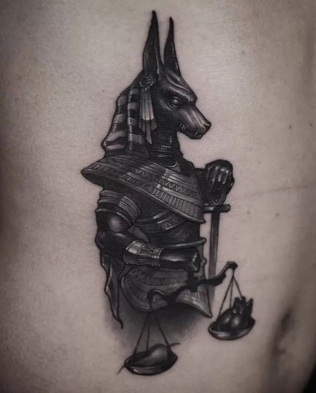 tattoo thần anubis ngầu tattoo thần anubis ngầu
