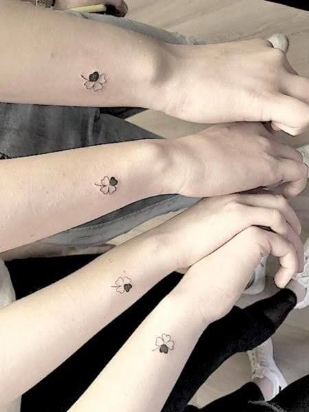 cỏ bốn lá may mắn cho nhóm cỏ bốn lá may mắn cho nhóm