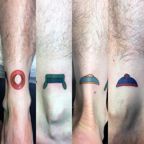 hình xăm mũ nhóm nhỏ tattoo mini hình chiếc mũ cho nhóm