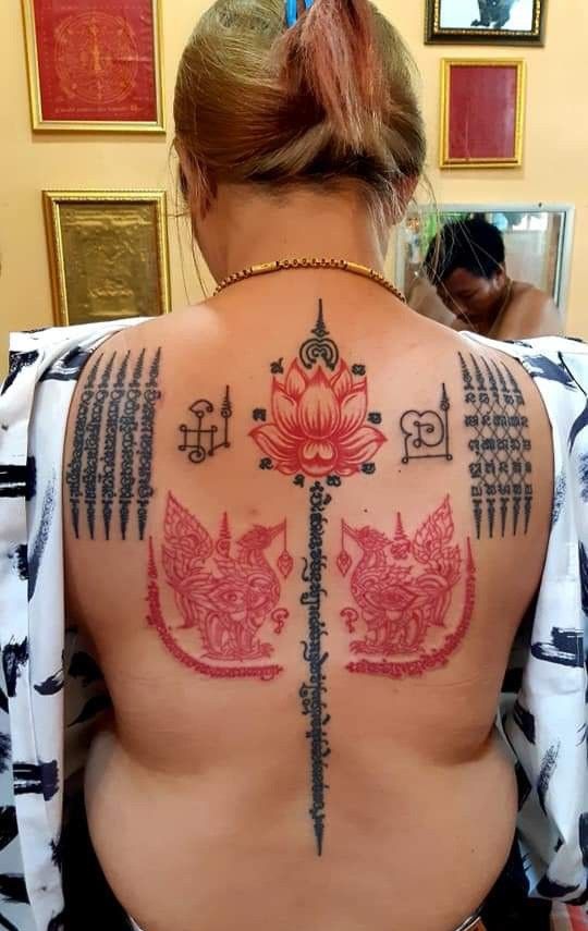 thiết kế hình xăm khmer với họa tiết đẹp Top 444+ hình xăm chữ Khmer cho người thích độc lạ - Genztattoo