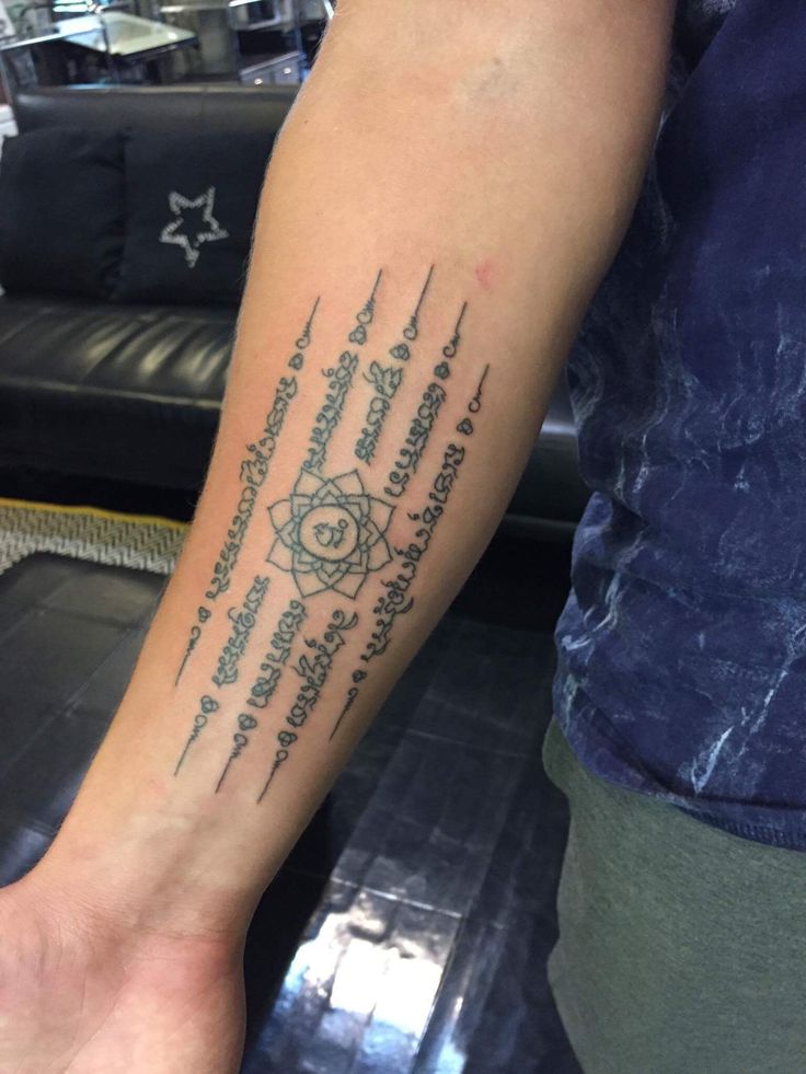 hình xăm khmer đẹp trên tay Top 444+ hình xăm chữ Khmer cho người thích độc lạ - Genztattoo