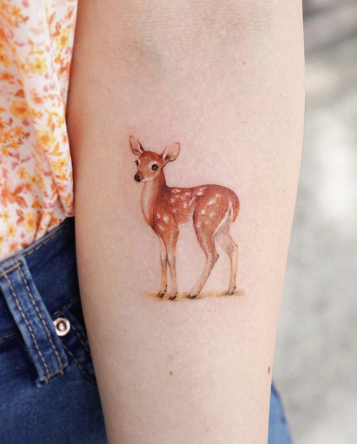 Top 666+ hình xăm con nai đầy tinh tế và thu hút - Genztattoo