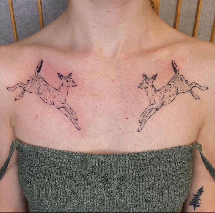 Top 666+ hình xăm con nai đầy tinh tế và thu hút - Genztattoo