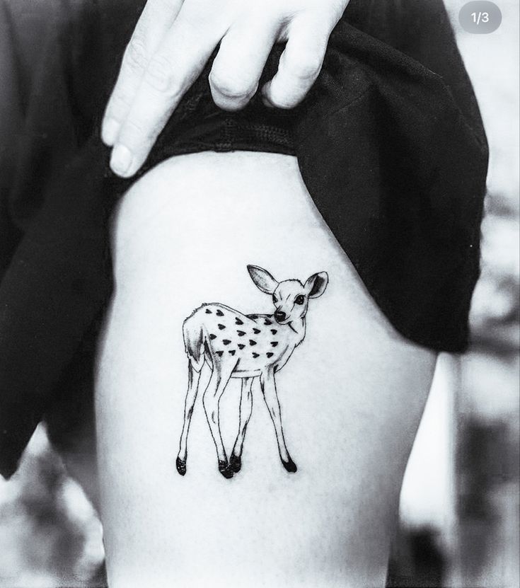 Top 666+ hình xăm con nai đầy tinh tế và thu hút - Genztattoo