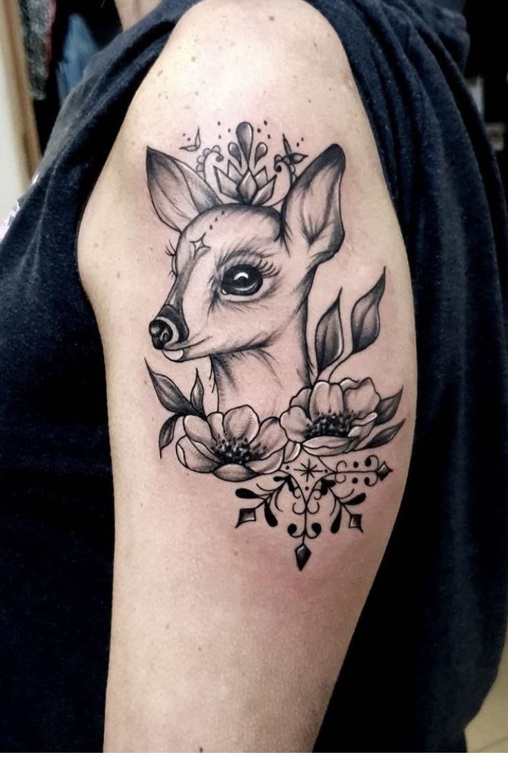 Top 666+ hình xăm con nai đầy tinh tế và thu hút - Genztattoo