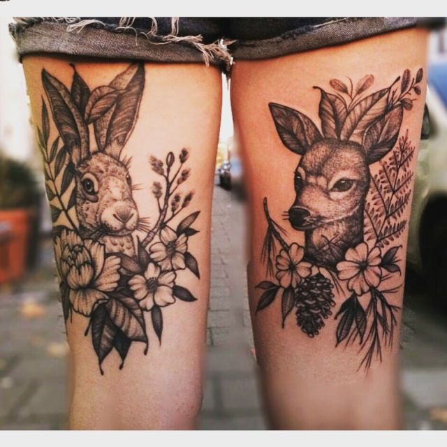 Top 666+ hình xăm con nai đầy tinh tế và thu hút - Genztattoo
