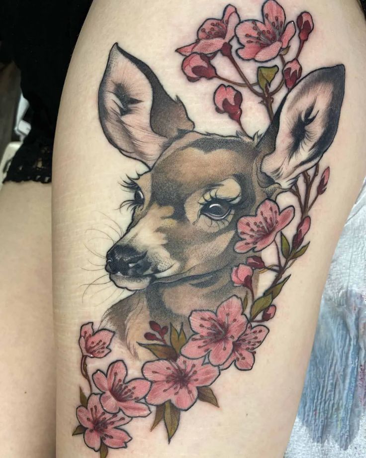 Top 666+ hình xăm con nai đầy tinh tế và thu hút - Genztattoo
