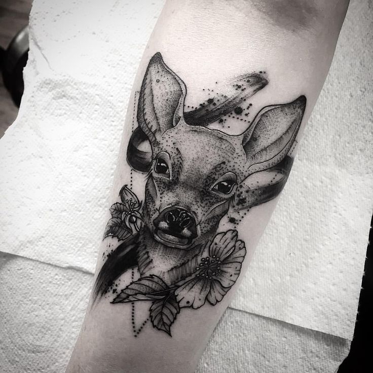 Top 666+ hình xăm con nai đầy tinh tế và thu hút - Genztattoo