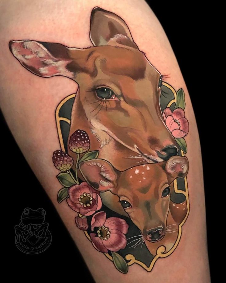 Top 666+ hình xăm con nai đầy tinh tế và thu hút - Genztattoo