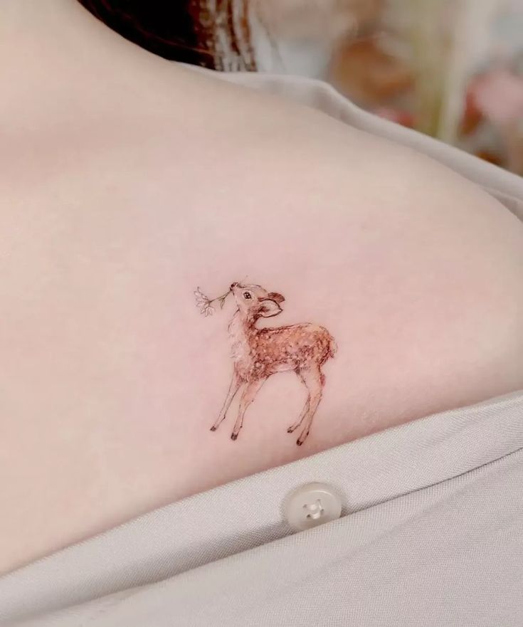 Top 666+ hình xăm con nai đầy tinh tế và thu hút - Genztattoo