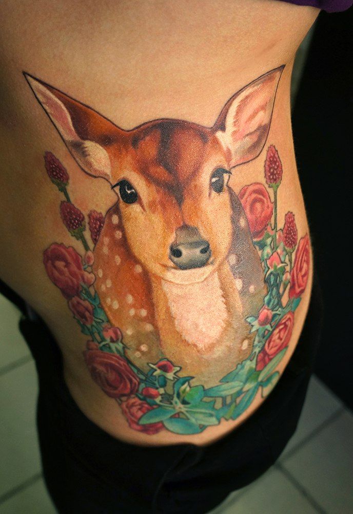 Top 666+ hình xăm con nai đầy tinh tế và thu hút - Genztattoo