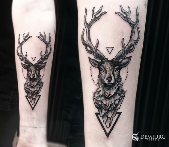 Top 666+ hình xăm con nai đầy tinh tế và thu hút - Genztattoo