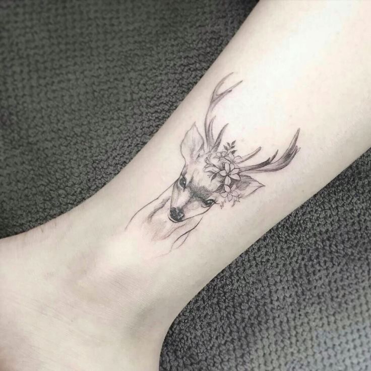 Top 666+ hình xăm con nai đầy tinh tế và thu hút - Genztattoo