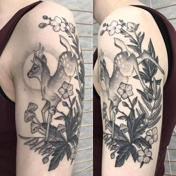 Top 666+ hình xăm con nai đầy tinh tế và thu hút - Genztattoo