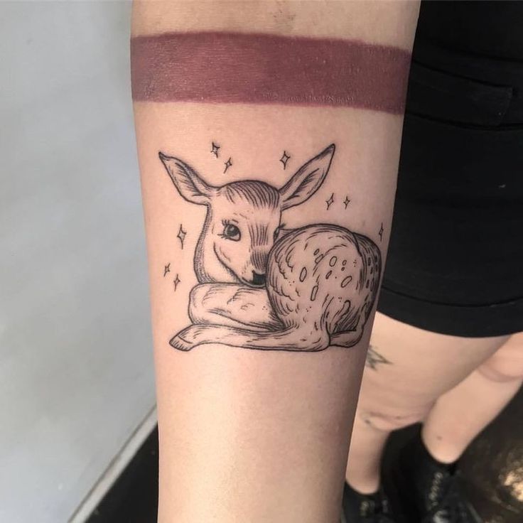 Top 666+ hình xăm con nai đầy tinh tế và thu hút - Genztattoo