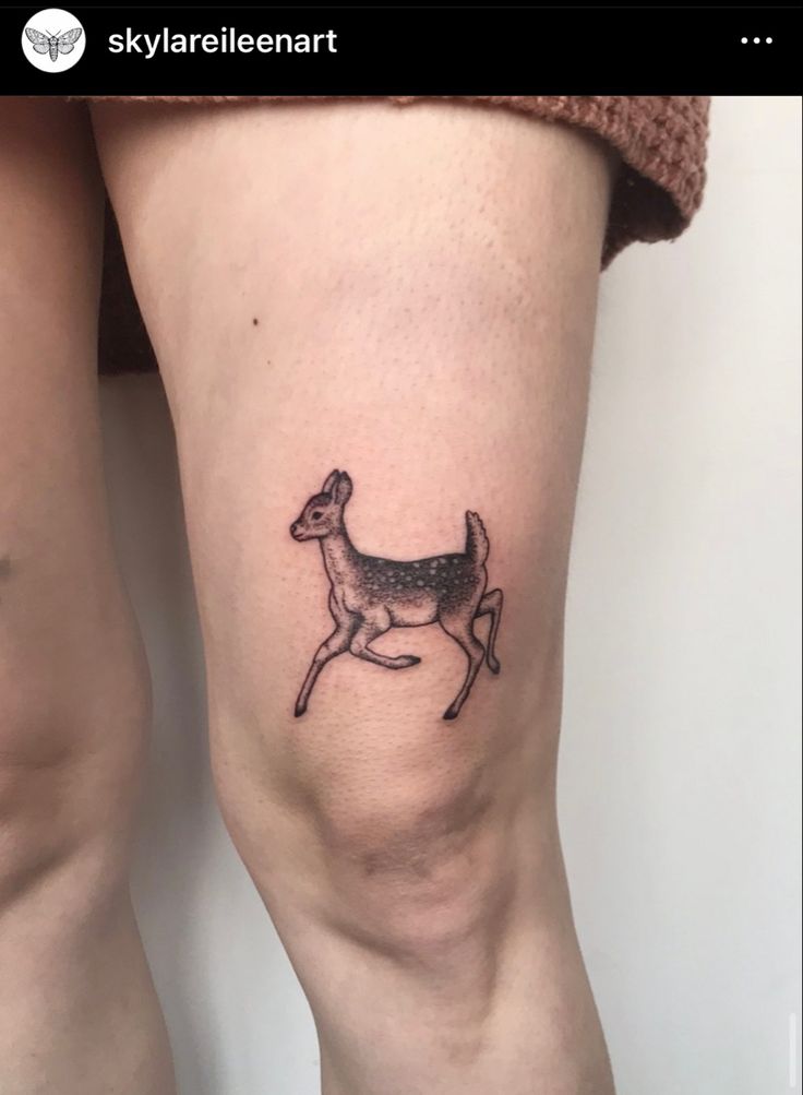 Top 666+ hình xăm con nai đầy tinh tế và thu hút - Genztattoo