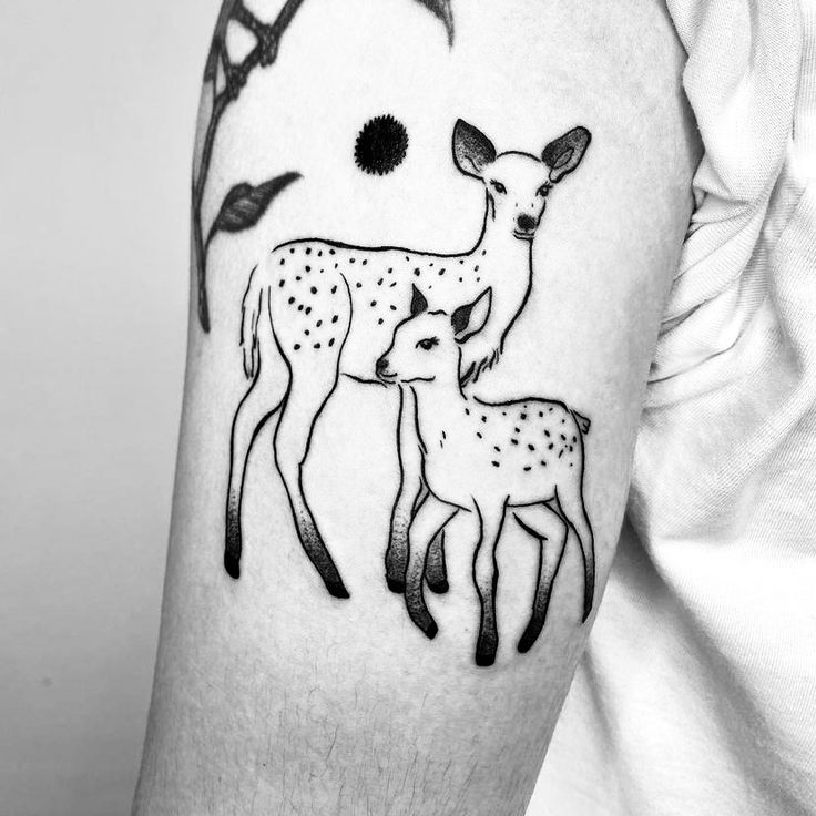 Top 666+ hình xăm con nai đầy tinh tế và thu hút - Genztattoo
