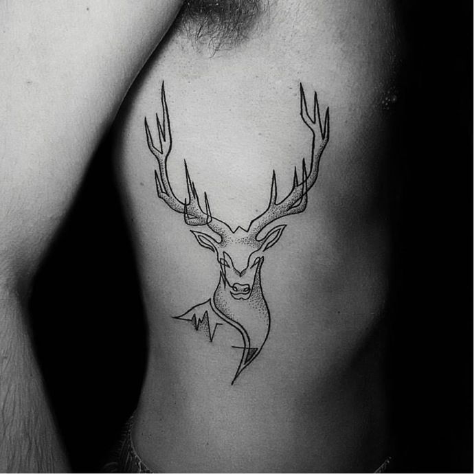 Top 666+ hình xăm con nai đầy tinh tế và thu hút - Genztattoo