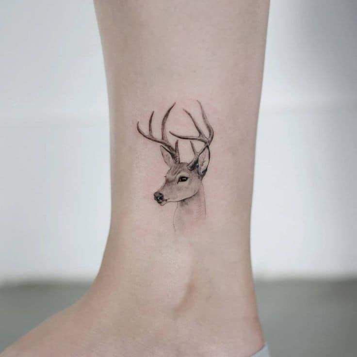Top 666+ hình xăm con nai đầy tinh tế và thu hút - Genztattoo