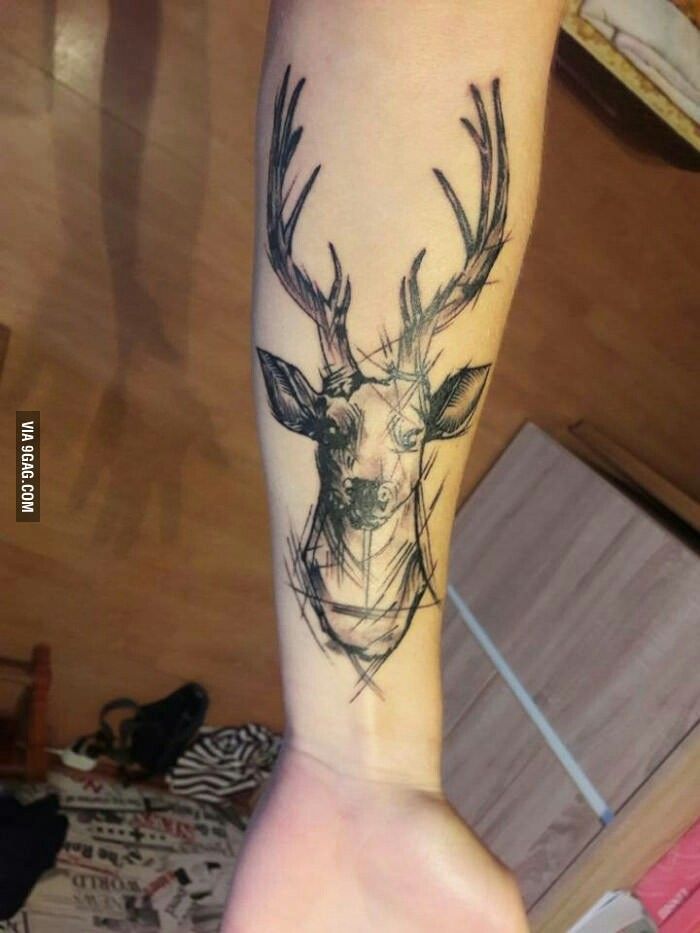 Top 666+ hình xăm con nai đầy tinh tế và thu hút - Genztattoo