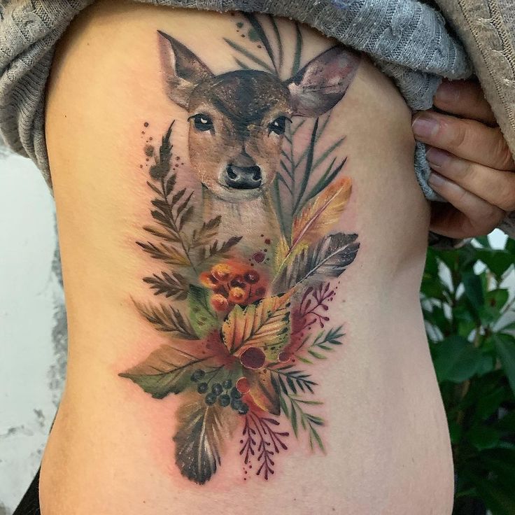 Top 666+ hình xăm con nai đầy tinh tế và thu hút - Genztattoo