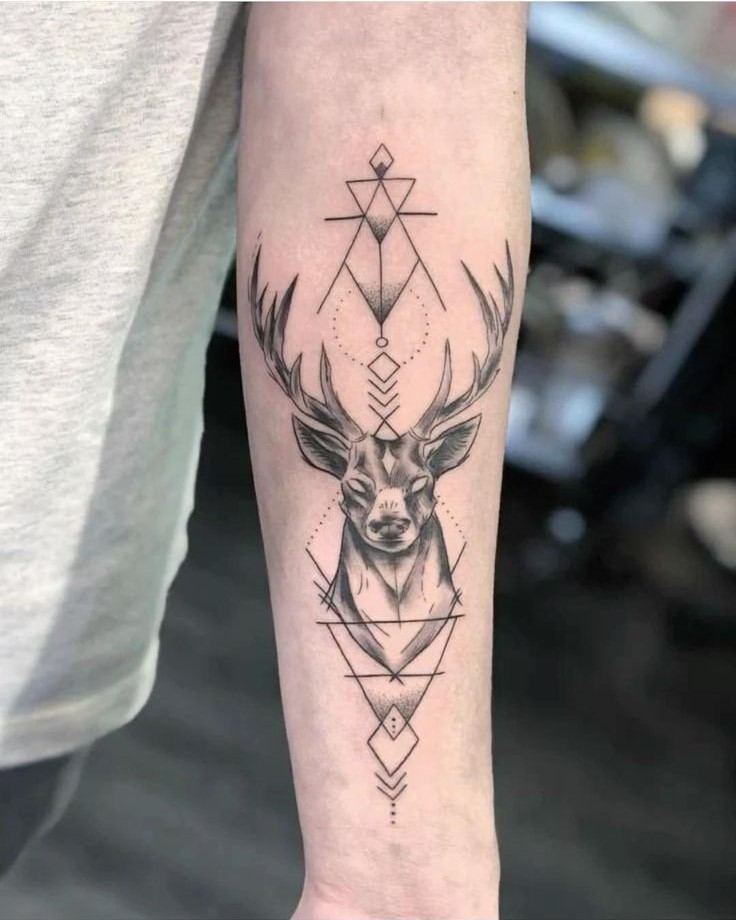Top 666+ hình xăm con nai đầy tinh tế và thu hút - Genztattoo
