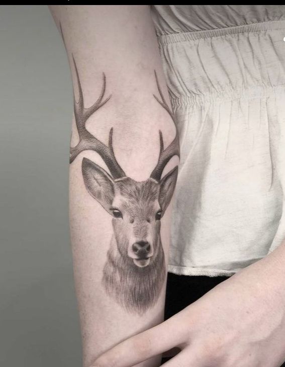 Top 666+ hình xăm con nai đầy tinh tế và thu hút - Genztattoo