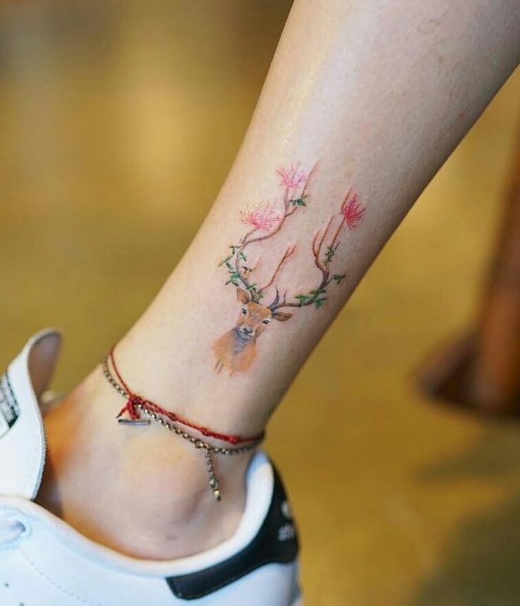 Top 666+ hình xăm con nai đầy tinh tế và thu hút - Genztattoo