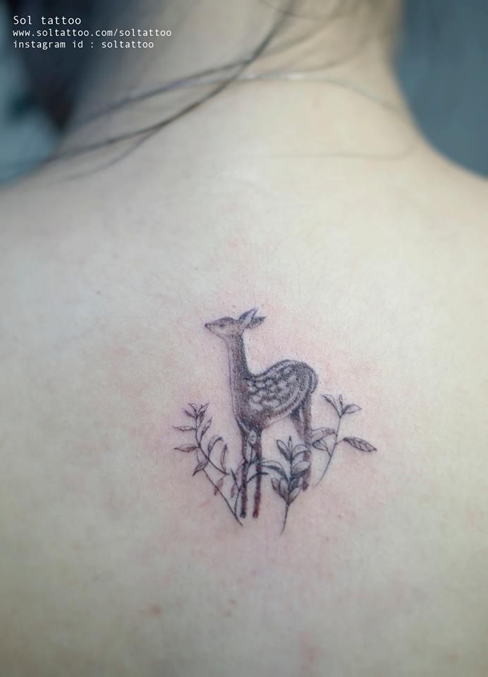 Top 666+ hình xăm con nai đầy tinh tế và thu hút - Genztattoo