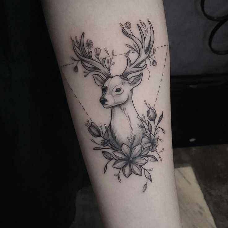 Top 666+ hình xăm con nai đầy tinh tế và thu hút - Genztattoo