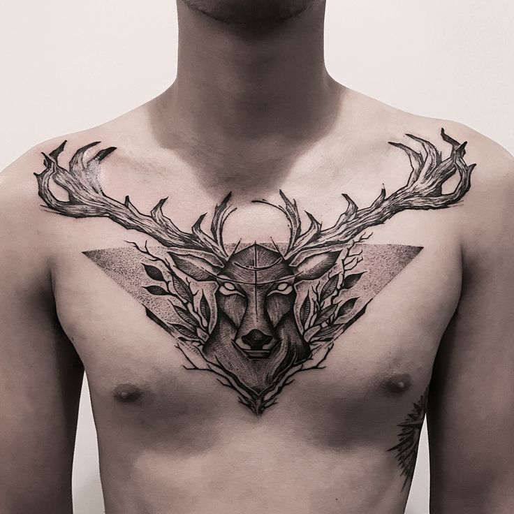 Top 666+ hình xăm con nai đầy tinh tế và thu hút - Genztattoo
