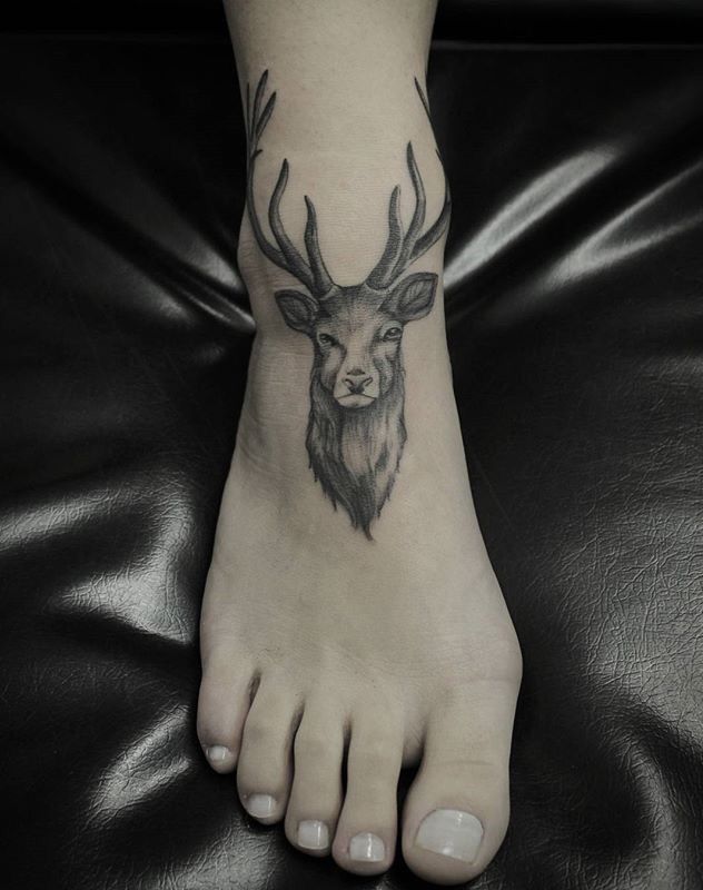 Top 666+ hình xăm con nai đầy tinh tế và thu hút - Genztattoo