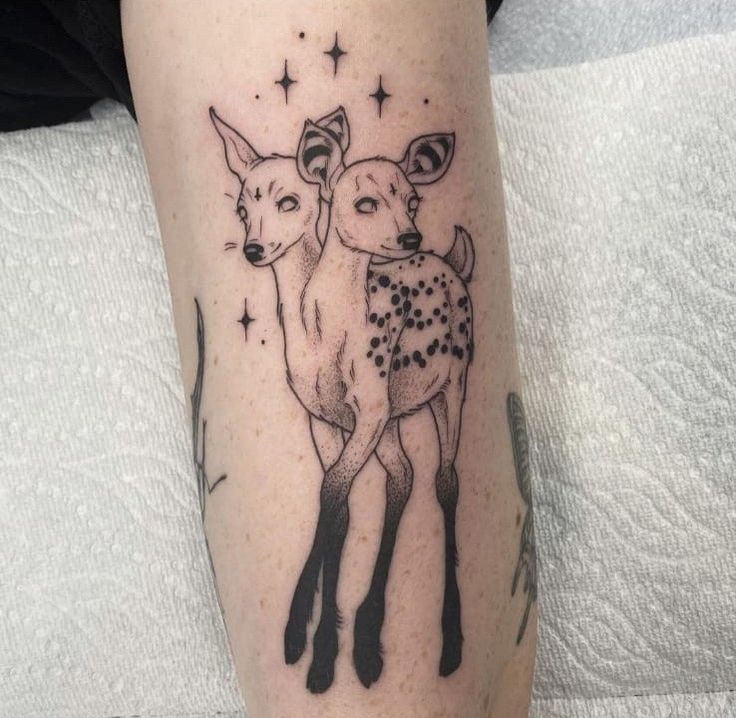 Top 666+ hình xăm con nai đầy tinh tế và thu hút - Genztattoo