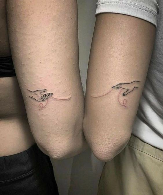 hình xăm đôi siêu dễ thương dành cho nữ Top 600+ hình xăm couple siêu ngầu và cá tính - Genztattoo