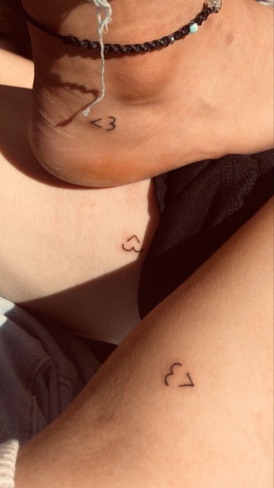 hình xăm cặp đôi mini siêu dễ thương Top 600+ hình xăm couple siêu ngầu và cá tính - Genztattoo