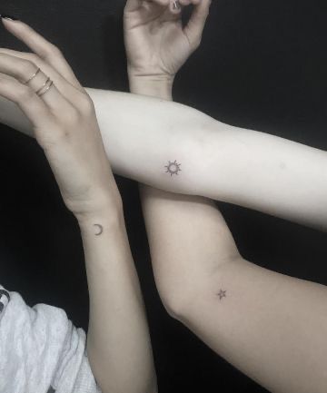 ý tưởng hình xăm mini cho bộ ba bạn thân Top 600+ hình xăm couple siêu ngầu và cá tính - Genztattoo
