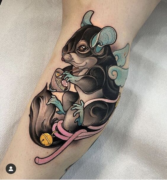 Top 777+ hình xăm con chuột ngầu, chất, độc đáo - Genztattoo