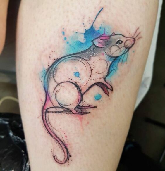 Top 777+ hình xăm con chuột ngầu, chất, độc đáo - Genztattoo
