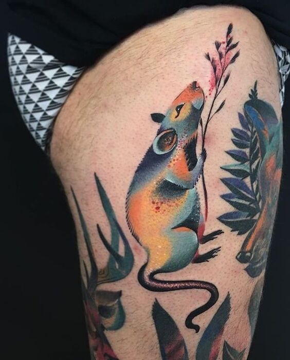 Top 777+ hình xăm con chuột ngầu, chất, độc đáo - Genztattoo