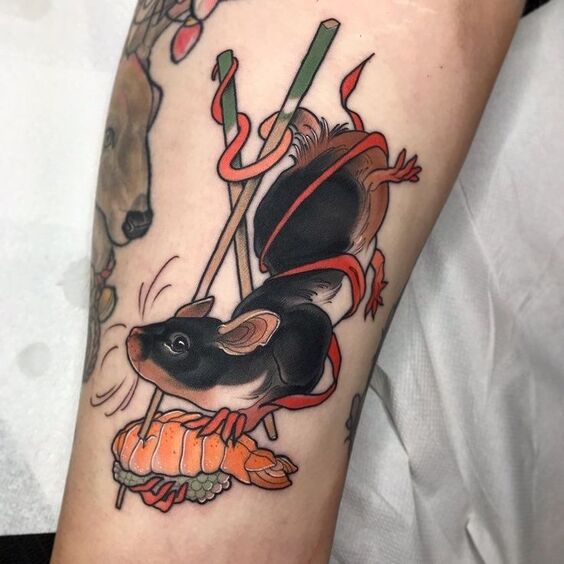 Top 777+ hình xăm con chuột ngầu, chất, độc đáo - Genztattoo