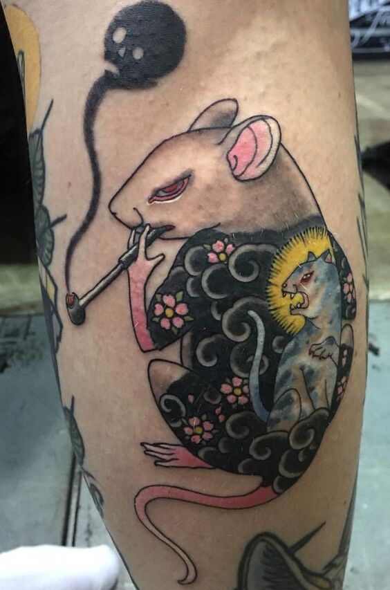 Top 777+ hình xăm con chuột ngầu, chất, độc đáo - Genztattoo