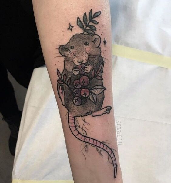 Top 777+ hình xăm con chuột ngầu, chất, độc đáo - Genztattoo