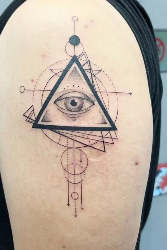 Top 888+ hình xăm con mắt siêu ngầu và phong cách - Genztattoo