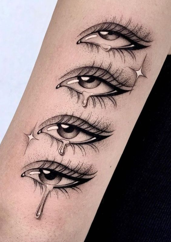 Top 888+ hình xăm con mắt siêu ngầu và phong cách - Genztattoo