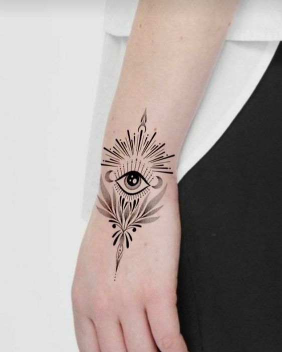 Top 888+ hình xăm con mắt siêu ngầu và phong cách - Genztattoo